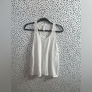Fabletics White Tank Top